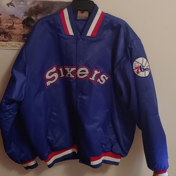 Vintage Hardwood Classics 76ers Jacket - Picture 1 of 3